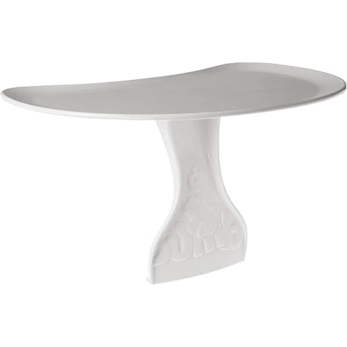 Bumbo Seat Tray Attachment, Baby Infant Child Toddler Floor Seat Eating Tray Activity Play Top Accessory for Boys and Girls 3 to 12 Months Old, White