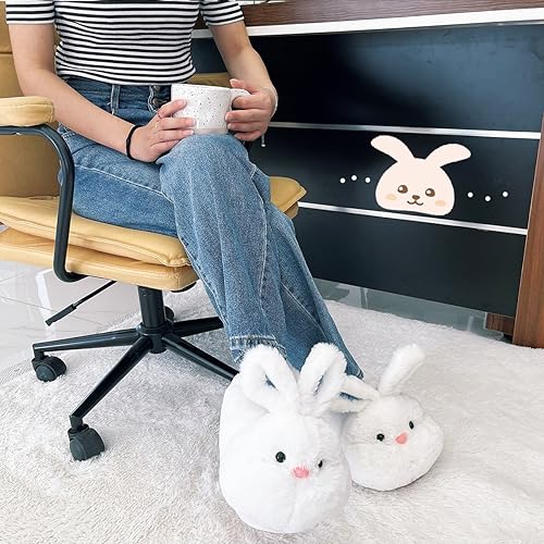 Caramella Bubble Cute Bunny Animal Slipper for women Adult Fuzzy Warm House Slippers Novelty Fluffy Home Shoes Ladies Winter Slippers Indoor Outdoor4