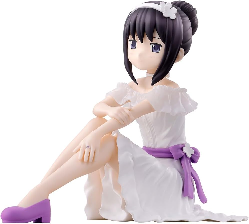 QAHEART Anime AkemiHomura Figure Madoka Kaname Action Figure Anime Girl Sitting Model Statue Figurine Ornaments