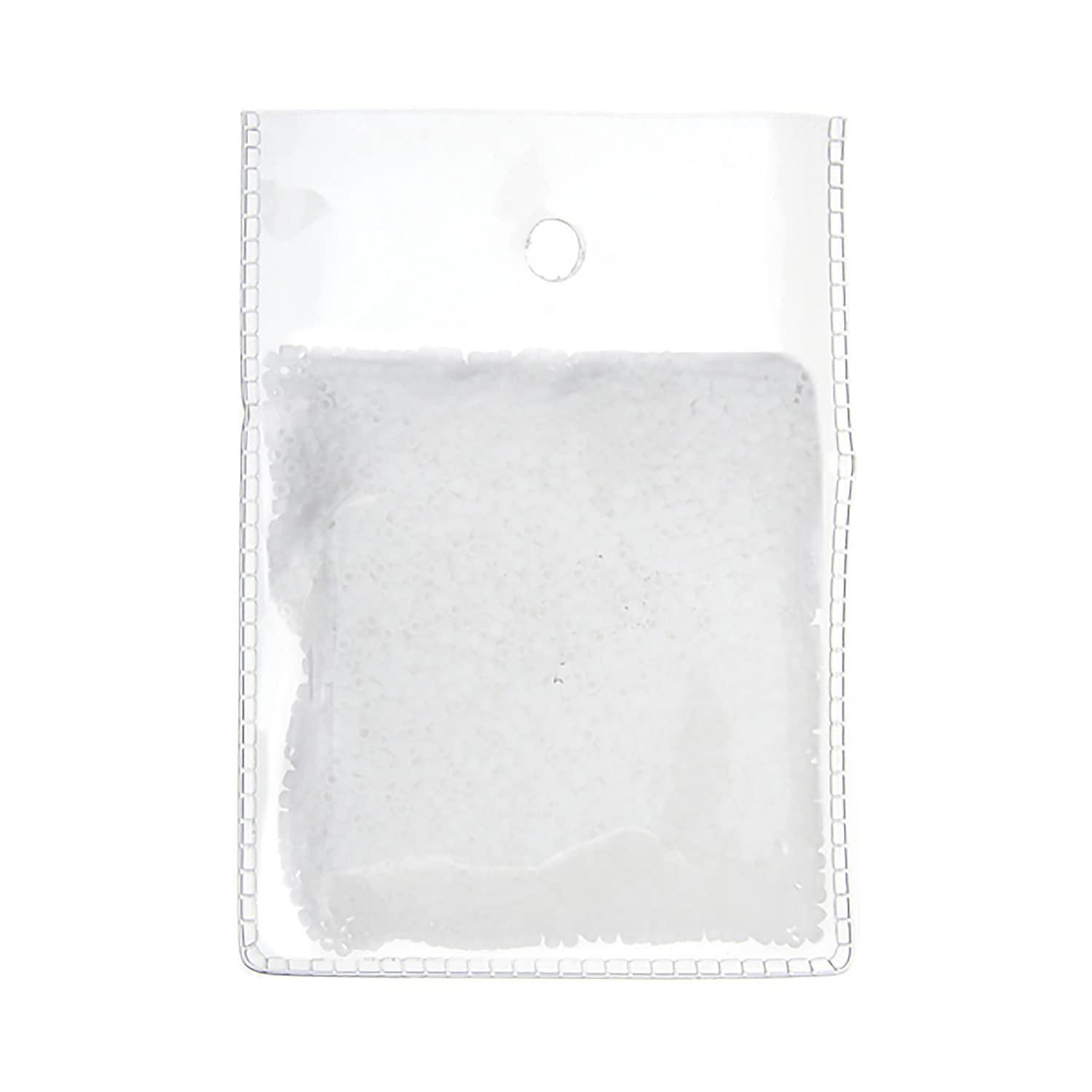 Miyuki Delica Japanische Rocailles, 11/0, 50 g, Kreideweiß