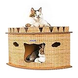 cyborg rat 7 treiber mac CP-202 Ecke Sektor Katze Haus Katze Wurf Wellpapier Katze Kratzbrett Schleifklauen Spielzeug