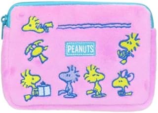 エスケイジャパン スヌーピーミニティッシュポーチ付きパスケース2 ウッド＆フレンズ