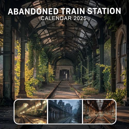 Abandoned Train Station Calendar 2025