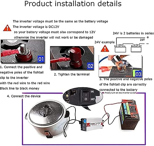 Fonte De Alimentação Pure Sie Wave Iverter Dc Voltage Coverter 4000w 5000w 6000w 8000w Coverter Car Trasformer 12v / 24v / 48v / 60v / 72v Dc Para Ac 220v-240v Car Solar Iverter, 24V, 5000W