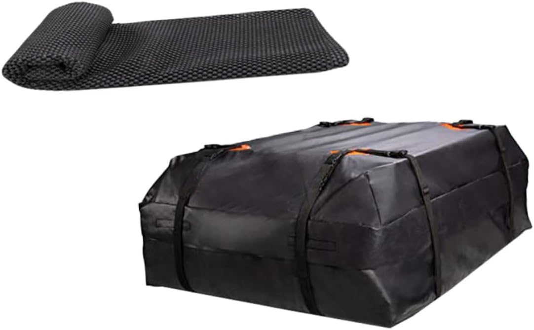 Oxford Cloth Car Roof Bag High Capacity Rooftop Cargo Carrier for All Vehicles Easy to Store Durable and Non-Slip Design for Travel and Outdoor Adventures