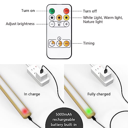 Blisaleiip Luz de Imagem Operada por Bateria de 16
