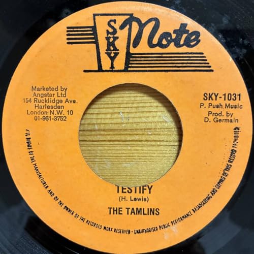 THE TAMLINS/THE ROLUTIONARIES TESTIFY/VERSION 45's 7�C���`
