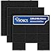Produktbild VIOKS Aktivkohlefilter Abluft 220x240mm Set 3x Ersatz für Amica PKM KF 17142 KCC705 Cleanair Aktivkohlefilter, Filtermatte für Dunstabzugshaube