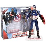  Figuras De Acción De Marvel, Iron Man, Capitán América, Hombre Hormiga, Hulk, Iron Spider, Viuda Negra, Pantera, Bruja Escarlata, Visión, Hawkeye (Captain)