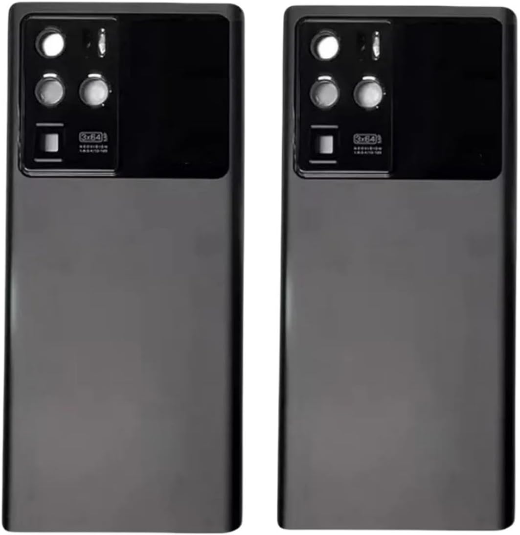 SHOWGOOD for ZTE Nubia Z30 Pro NX667J Battery Back Cover housing Door Rear Case with Camera Lens for ZTE Nubia Z30 Pro Battery Back Cover (Silver with Lens)