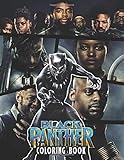 Black Panther Coloring Book: Black Panther coloring pages suitable for both Children & Adults,...
