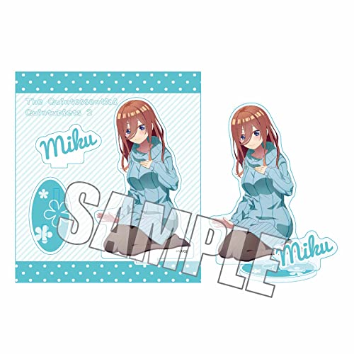 ベルハウス アクリルスタンド 五等分の花嫁∬ 中野 三玖 ひざまくらver. アクリル製