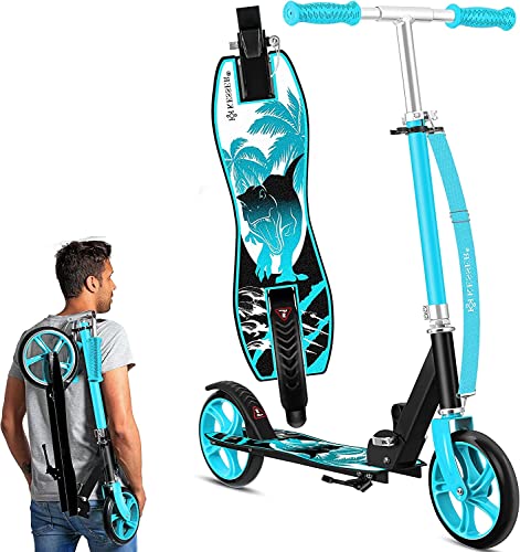 Klappbarer Cityroller - Höhenverstellbarer Tretroller Mit ABEC Kugellagern