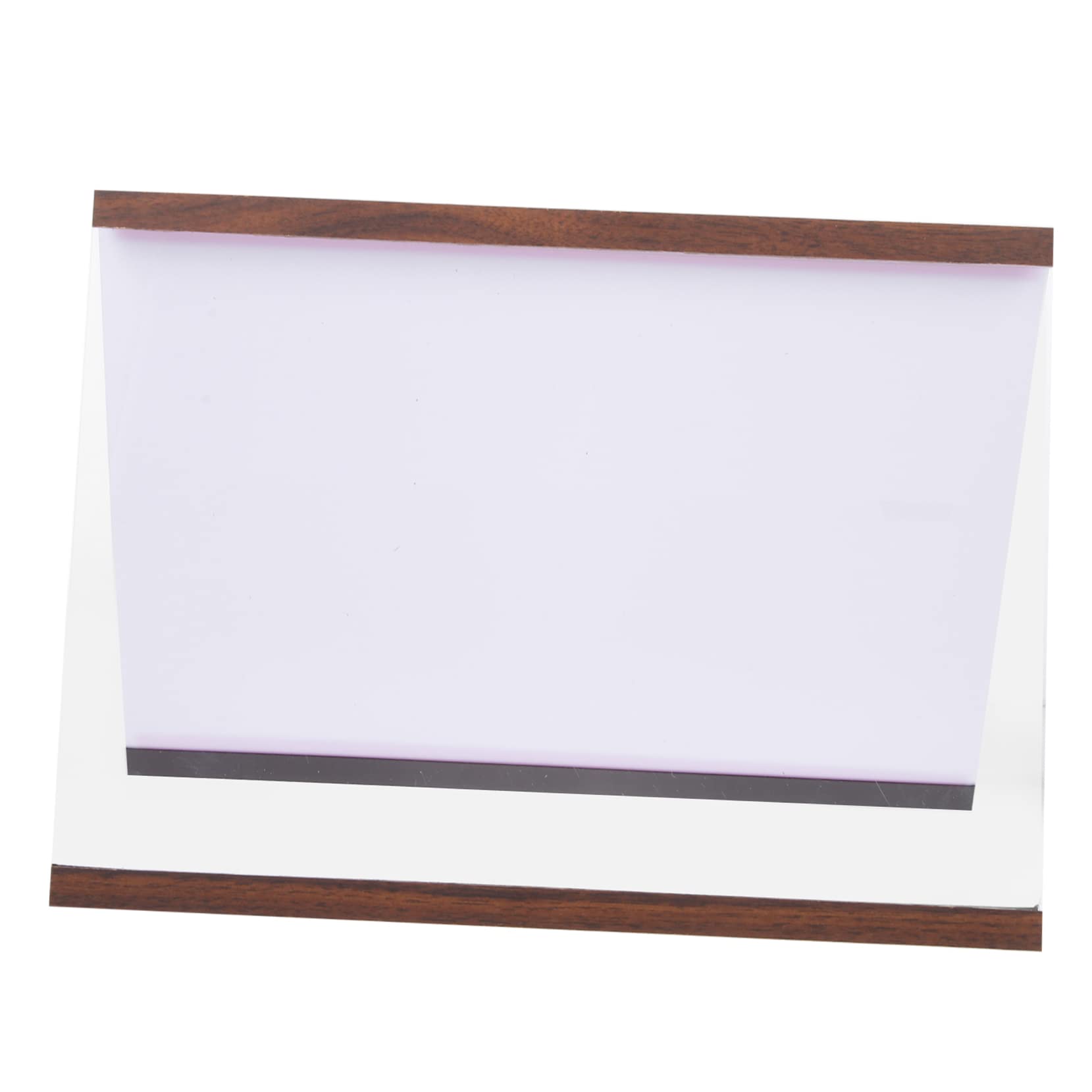 OSALADI Magnetic Photo Display Frame for Wall Mounted Home Decor No Punching Self Adhesive Shelf for Certificates Photos for Refrigerators Offices