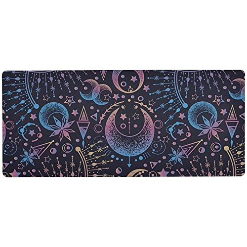 ALAZA Sun Moon Star Astrology Alchemy Large Gaming Mouse Pad Big ...