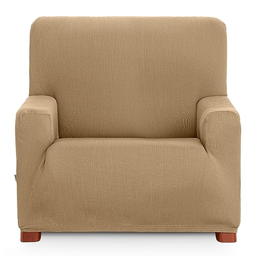 Fundas de sofa elásticas 1 plaza modelo Ulises protector de sillón individual adaptable 2