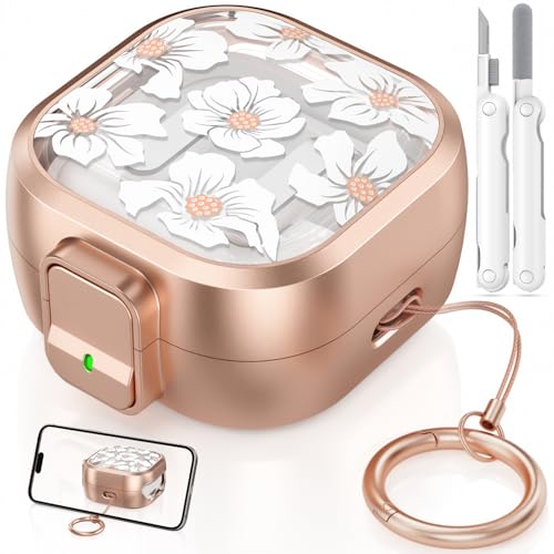 Polislime Samsung Galaxy Buds 4 Pro�P�[�X/Buds 4 �P�[�X 2026�A�Z�[�t�e�B���b�N�t���n�[�h�L���[�g�C���t�H���J�o�[-�z���C�g�����[�B