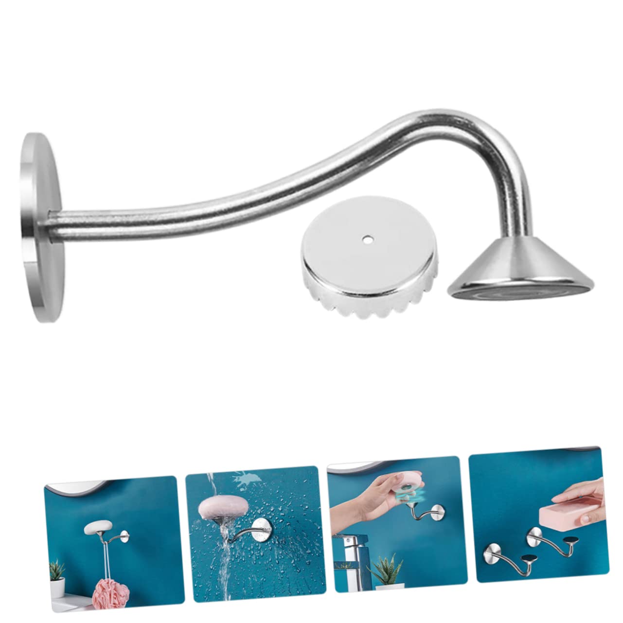 IMIKEYA 3stücke Magnetischer Seifenhalter Für Wandmontage Selbstentwässernde Seifenablage Aus Rostfreiem Edelstahl Für Badezimmer Und Küche Installieren Ohne Bohren Langlebig Und