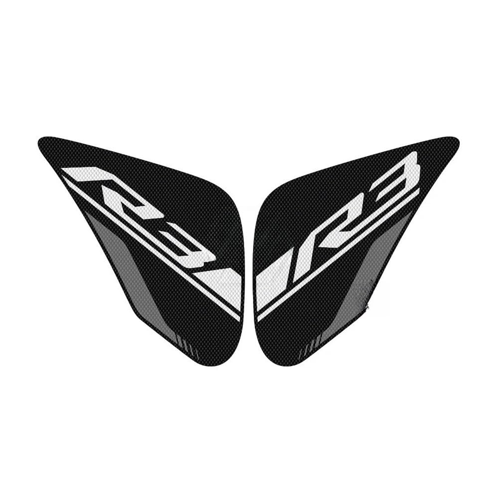 Protège réservoir moto YZF-R3 contre rayures et glissements de genoux