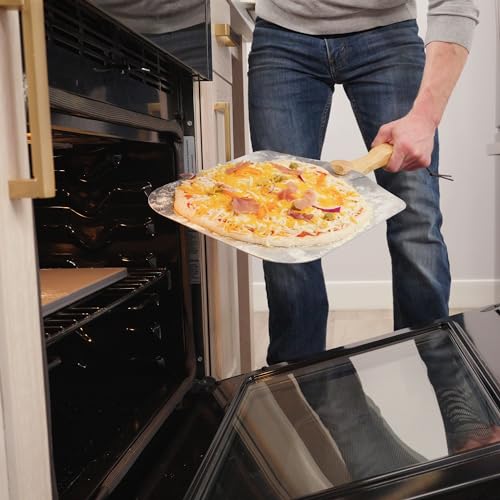 Old Stone KCH-08436 Pizza Kitchen Aluminum Pizza Peel thumb #5