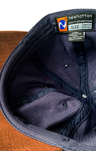 Corduroy Unisex Baseball Hat | Unstructured Cotton Classic Dad Cap | Hat With Adjustable Strap And Brass Buckle Navy #TOP3