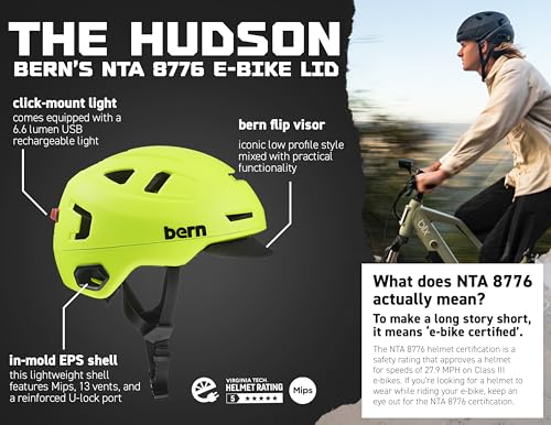 Bern Hudson MIPS Bike Helmet