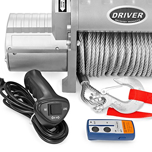 image for LD12-ELITE Electric Heavy Duty Recovery Winch - 12,000 lbs. Capacity -