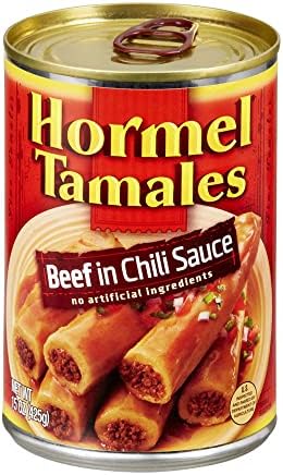 HORMEL Beef Tamales, Canned Tamales, 15 Oz