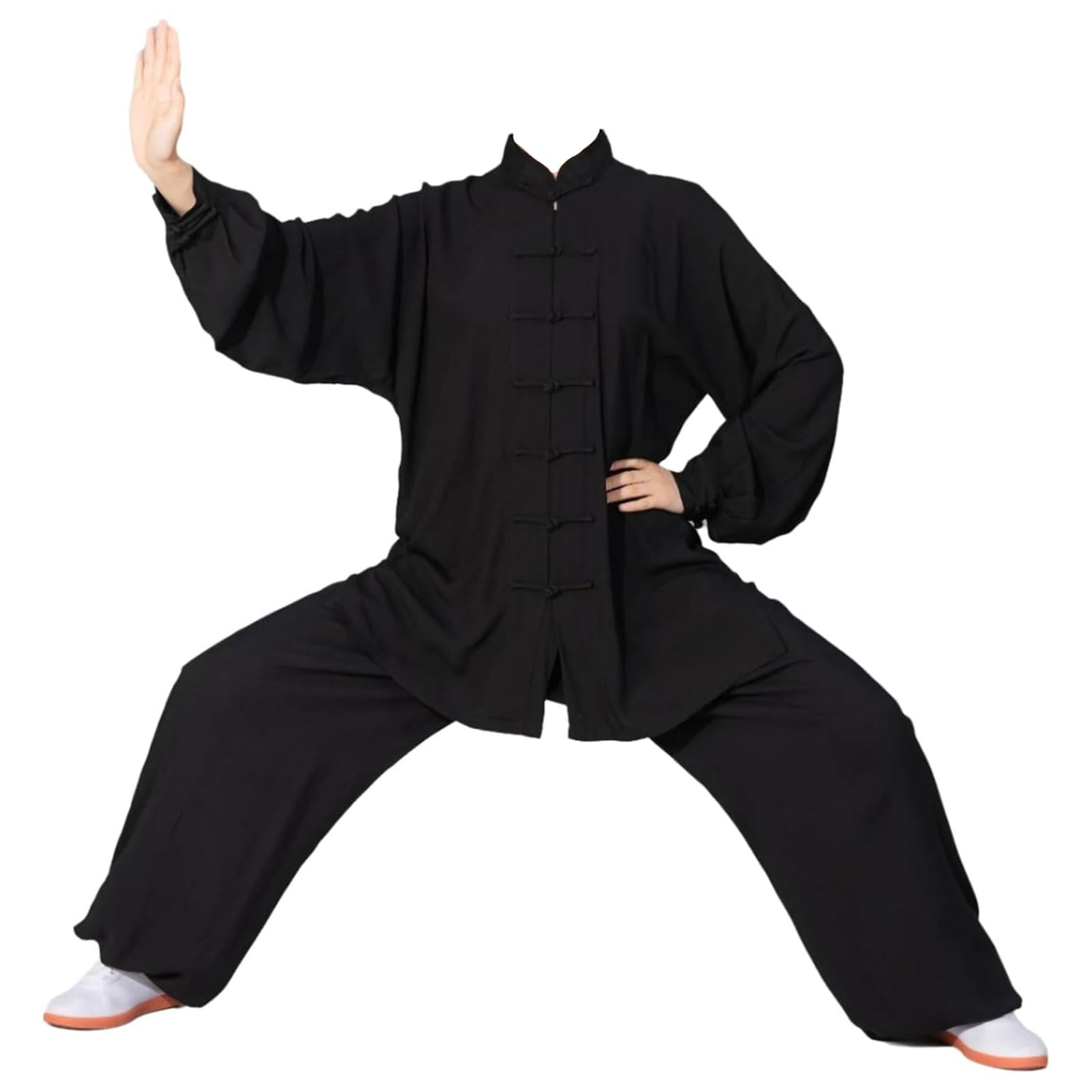 Unisex Kung Fu und Tai Chi Uniform,Traditionelle Chinesische Kampfkunstkleidung,Leichte Kostüme für Kung-Fu-Morgenübungen,Locker Und Bequem,für Meditation,Kampfsport,Wing Chun-Bekleidung