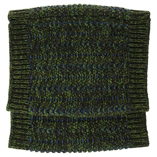 United Colors of Benetton Neck, Pañuelo para Hombre, Verde (Green/Blue Jacquard, Talla única (Talla del fabricante: OS)