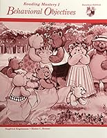 Behavioral Objectives: Reading Mastery : Fast Cycle (Reading Mastery: Rainbow Edition) 0026863332 Book Cover