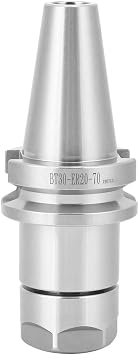 BT30ER2070 Collet Chuck Tool Holder, 40cr Alloy Steel Collet Chuck Tool Holder for CNC Lathe Milling Accessories