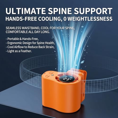 Mini ventilador portátil recargable USB con modo de enfriamiento y luz LED 8