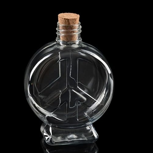 Miniatura 2 de DECHOUS 20 botellas de plástico para decoración de miniture, mini recipientes de plástico transparente, mini botellas a la deriva, frascos de vidrio