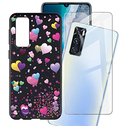 ZXLZKQ - Cover per Vivo Y70 (6,44 pollici) + vetro...