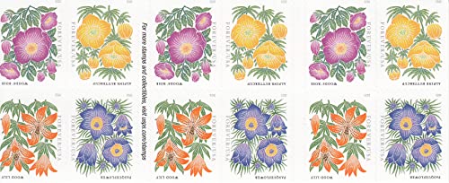 image for United States Postal Service Mountain Flora Flower US First Class Fore