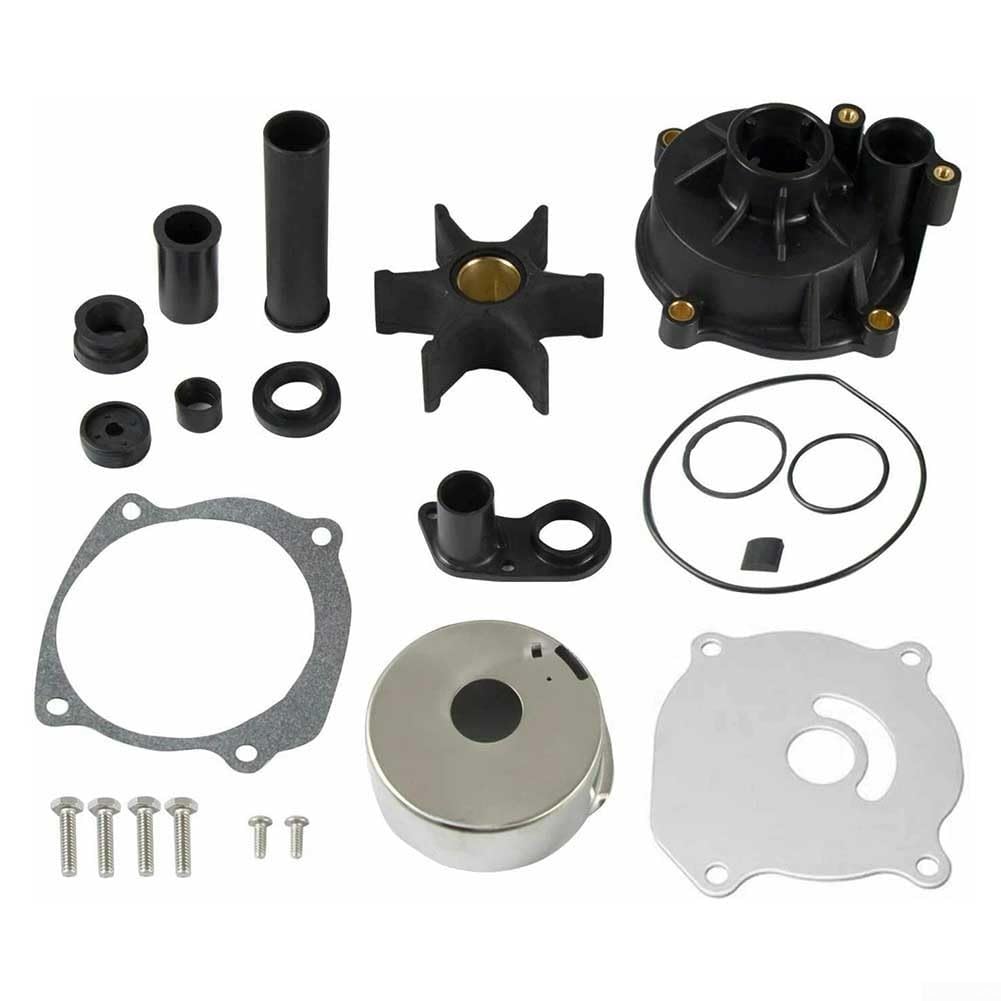 Kit di riparazione per pompa dell'acqua e girante del motore fuoribordo Johnson per Evinrude, compatibile con modelli da 75 CV, 115 CV, 140 CV, 150 CV, 175 CV, 200 CV, 235 CV, 250 CV, modelli dal 1976