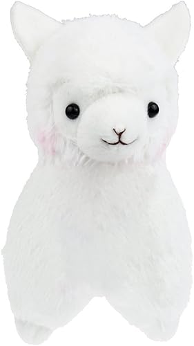 Miniatura 1 de Peluche de peluche suave para bebé, juguete de llama, cordero, alpaca, blanco, muñeca de 7 pulgadas, almohada de felpa para niños, muñeca de felpa