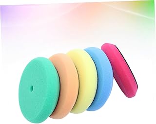 VICASKY 4 Almofadas De Polimento De Carro Cubo De Roda Esponja Almofada De Polimento Cera De Carro Cone De Polimento De Roda De Carro Almofadas De Polimento De Metal Polimento De