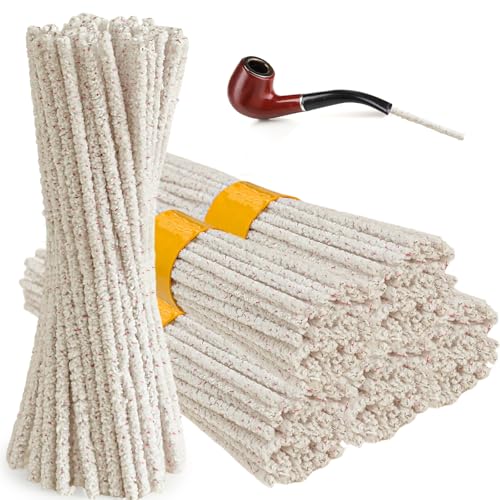 Pipe Cleaners, 6 Inch Hard Bristle Tobacco Pipe Cleaner