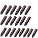 COMOK 20pcs 8mm/0.315inch Tip BrownTone Magnetism Metal JIS Cross Head Hex Drive Bit