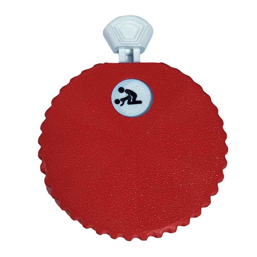 Fiorky Challenging Couples Roulette Toy Date Night Gift Couple Position Selector (Red)