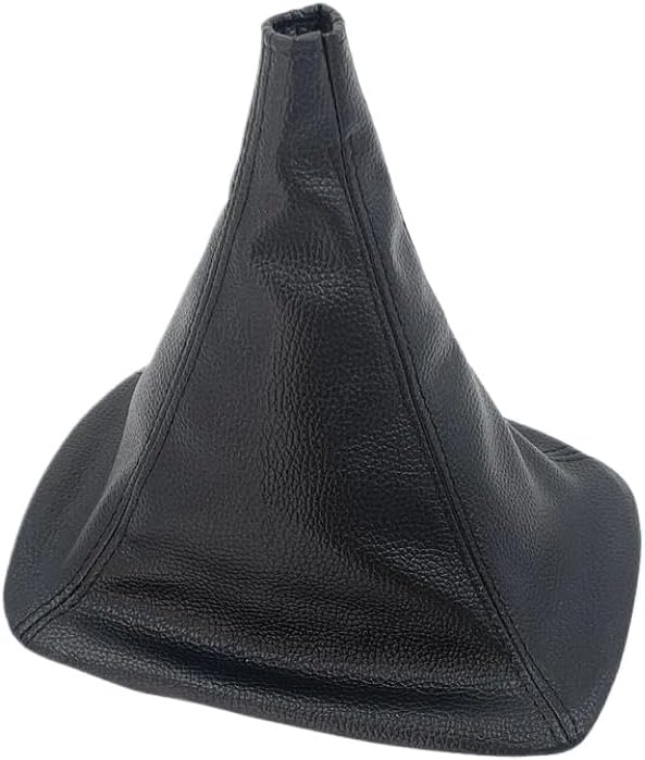 Leather Shift Knob Boot Cover Compatible with Fortuner and Innova 2005-2015