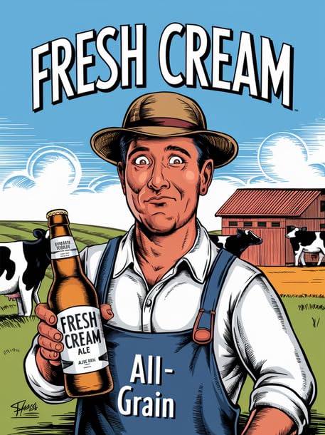 Label Peelers Fresh Cream Ale Beer Kit - All Grain