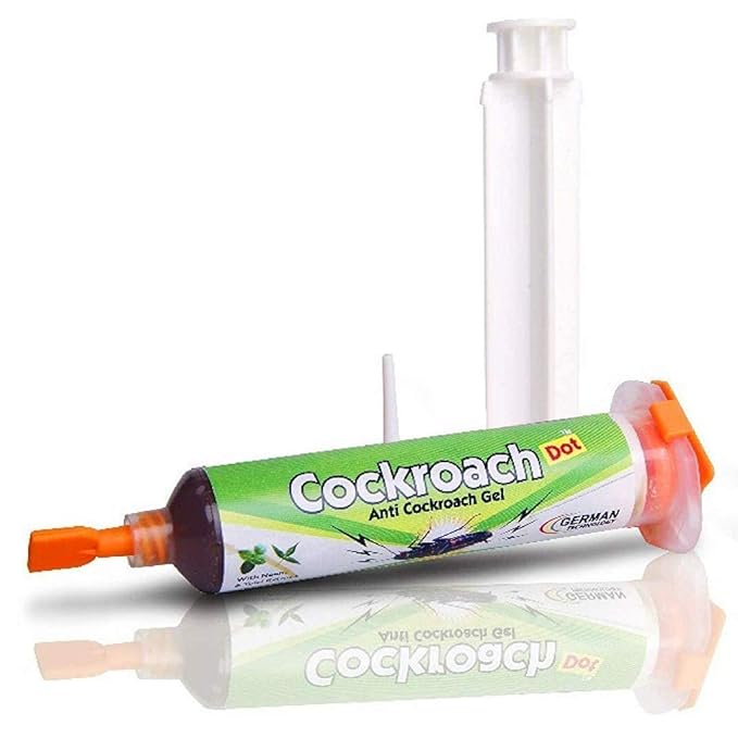 Cockroach Dot | Anti cockroach gel with Neem extract(40gram) | Roach control | Gel Bait with Easy to Use Injection