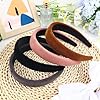 4Pcs Velvet Headband for Women Girls Wide Hairband... #5