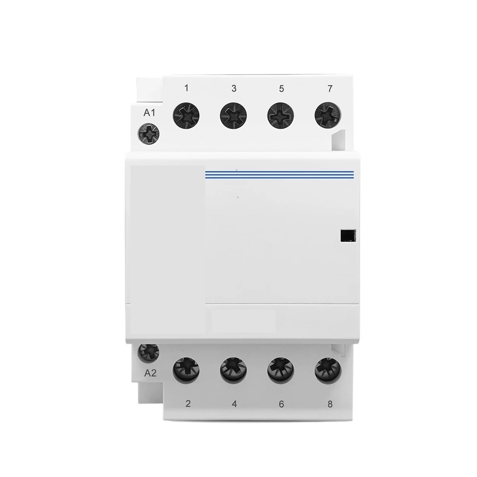 contactor, Contactor De CA Modular, Monofásico