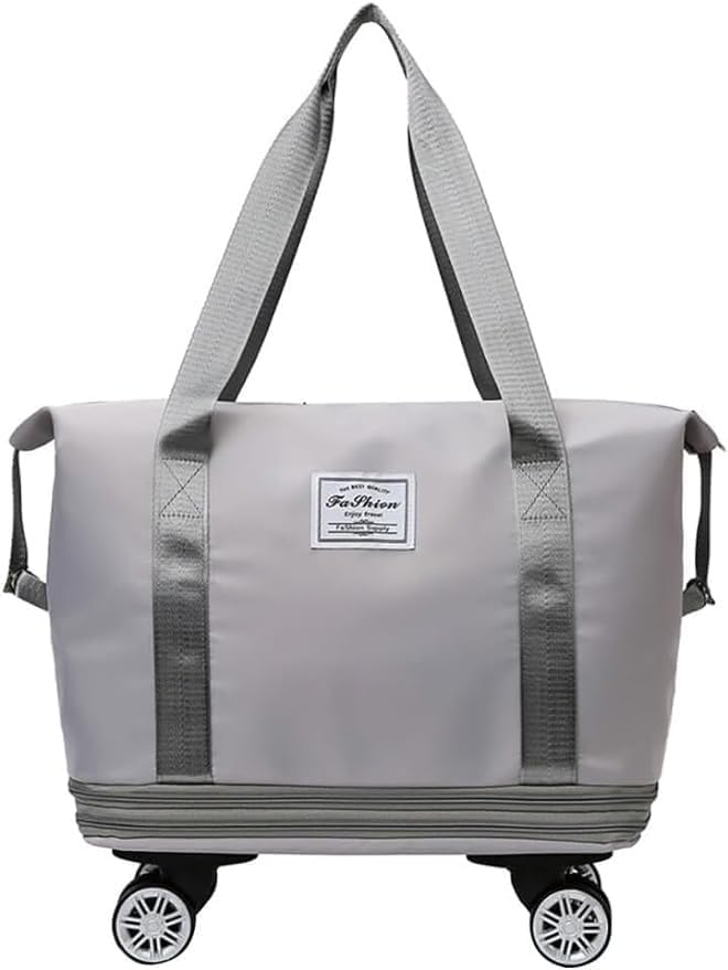 Expandable Duffel Trolley Bag with...