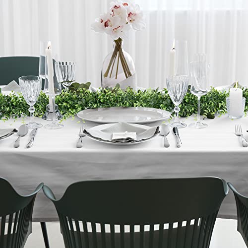 Cocoboo 6 Pack 36Ft Artificial Greenery Garland Bulk, Boxwood Garland Eucalyptus Garland For Wedding Arch, Fake Vine Faux Plant Frosted Leaves For Party Wall Decor (Grey Green) #TOP7