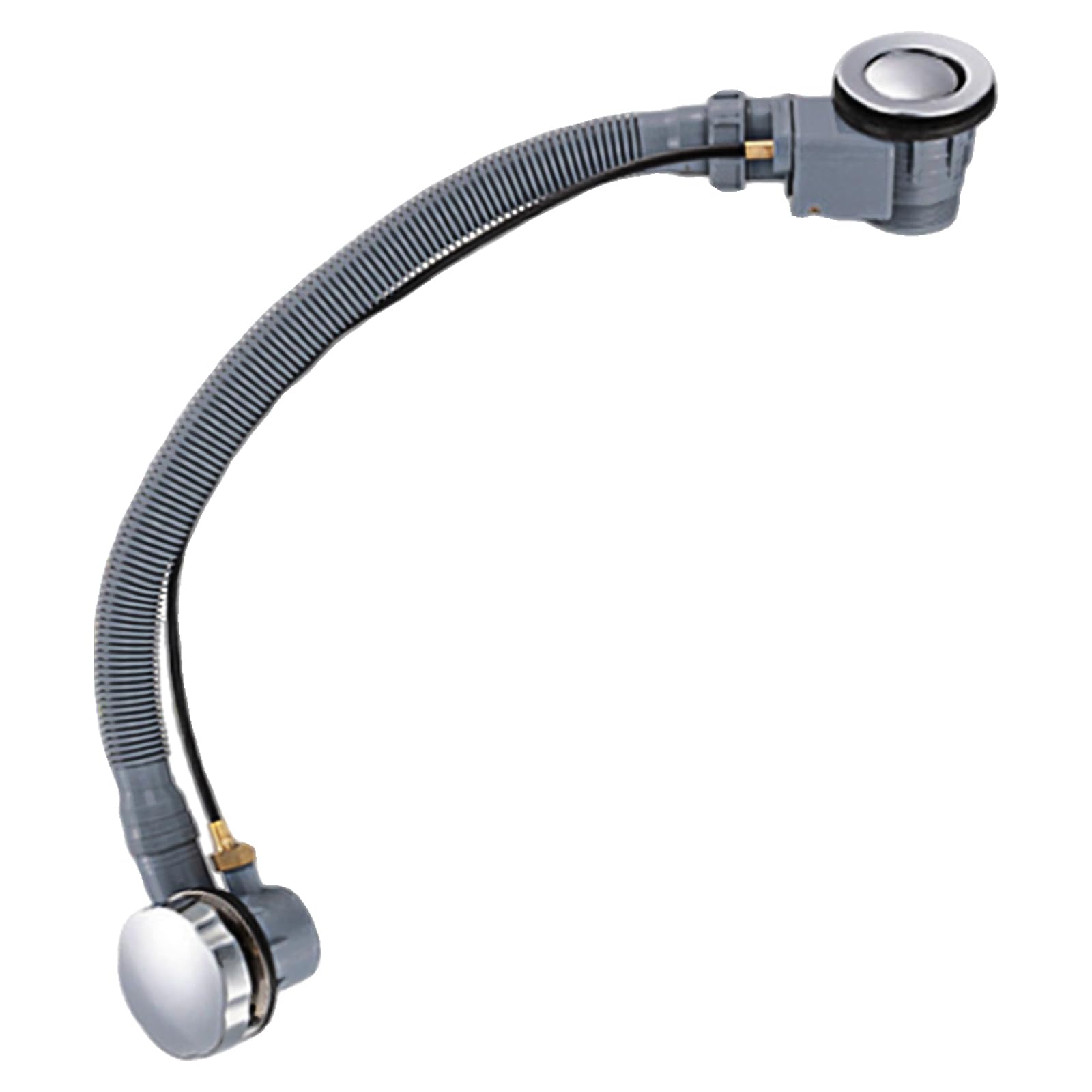 Pangboer C Ppe Bath Drain Hassle Without Setups Long Service Oncealed Overflows Drain Pipe Easy To Use For Bathtubs & Tub Spa Bath Assembly